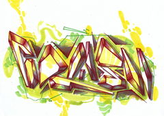 Graffiti Sketch - Photo by royalbone - royal, bone, royalbone (2016)