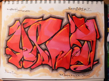 Graffiti Sketch - Photo by royalbone - royal, bone, royalbone (2017)