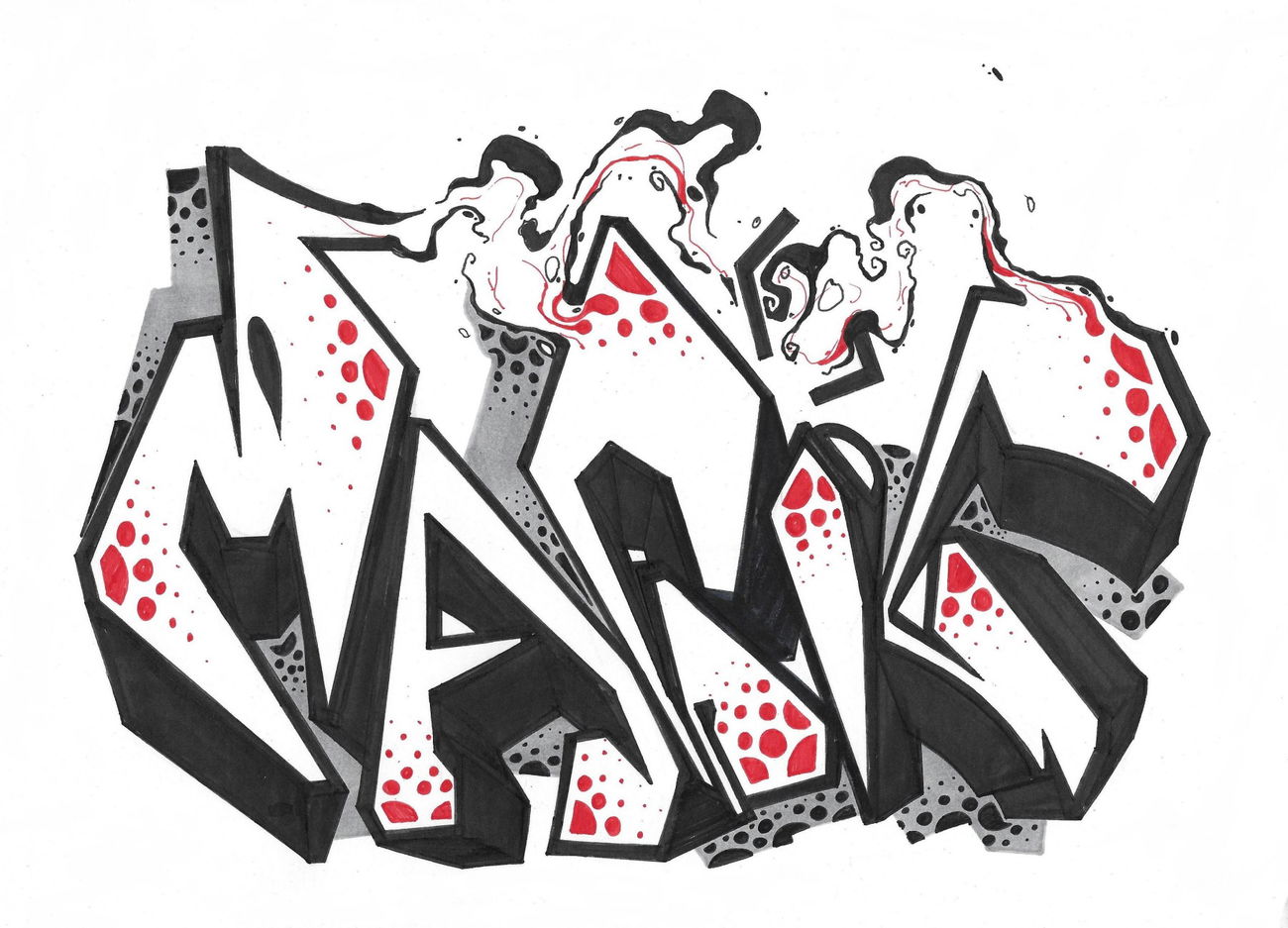 Graffiti Wall - Photo by royalbone - royal, bone, royalbone (2016)