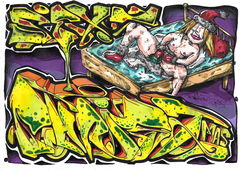 Graffiti Wall - Photo by royalbone - royal, bone, royalbone (2016)