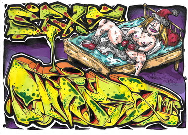 Graffiti Wall - Photo by royalbone - royal, bone, royalbone (2016)