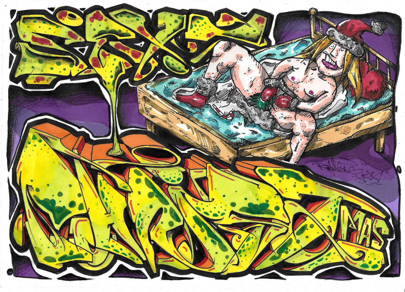 Graffiti Wall - Photo by royalbone - royal, bone, royalbone (2016)