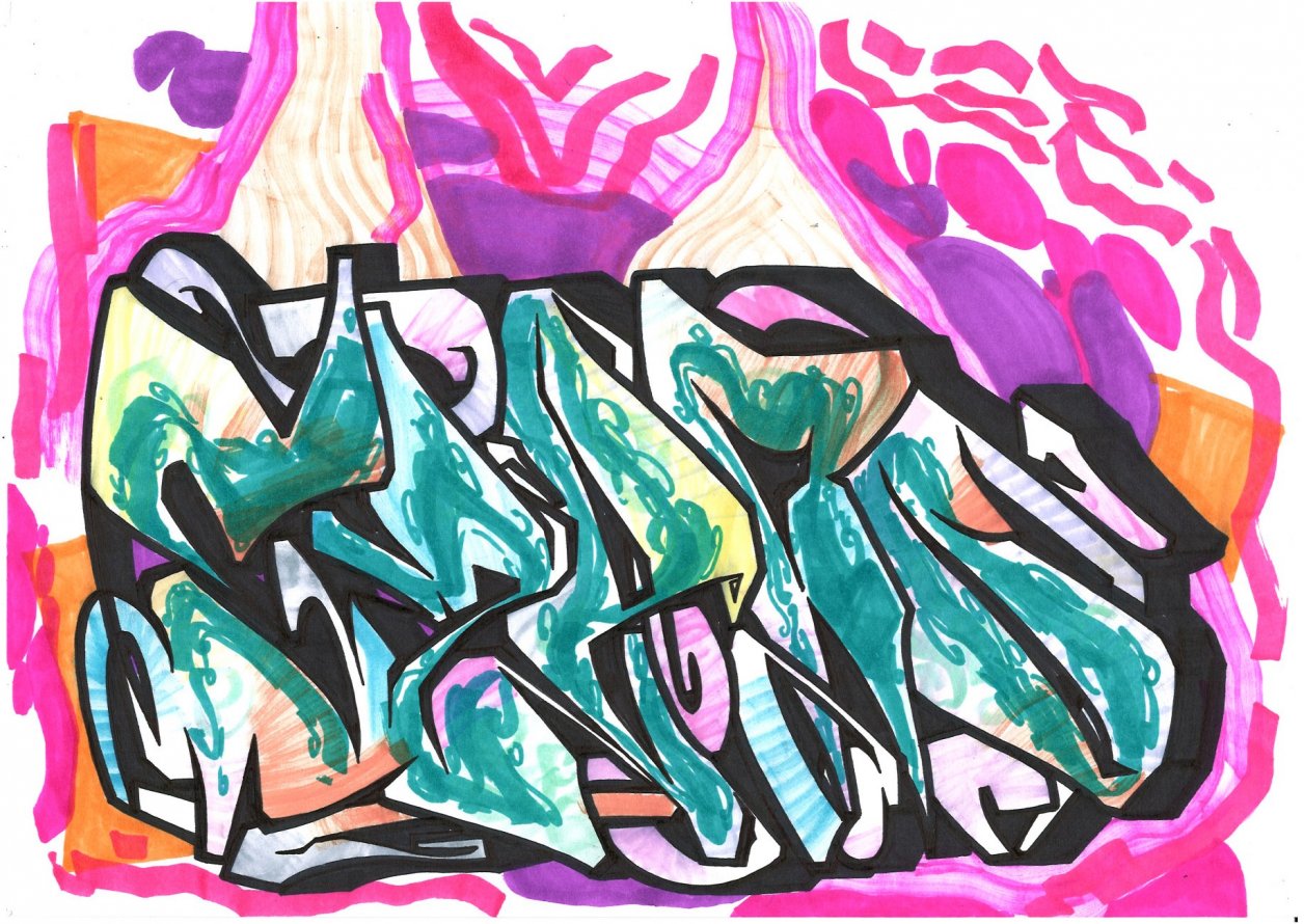 Graffiti Sketch in Landkreis Märkisch-Oderland - Photo by royalbone - royal-bone, royal, bone (2015)