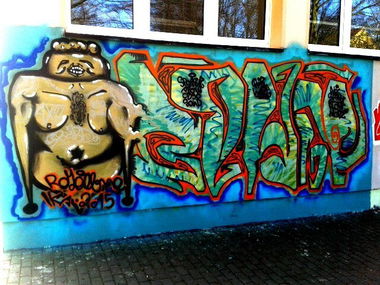 Graffiti Wall in Seelow - Photo by royalbone - royal-bone, royal, bone (2015)