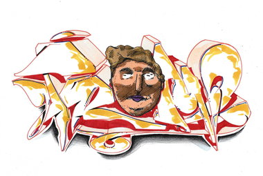 Graffiti Wall - Photo by royalbone - royal, bone, royalbone (2016)