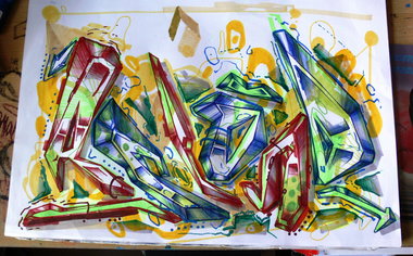 Graffiti Wall - Photo by royalbone - royal, bone, royalbone (2016)