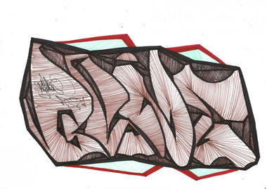 Graffiti Sketch in Landkreis Märkisch-Oderland - Photo by royalbone - royal-bone, royal, bone (2015)