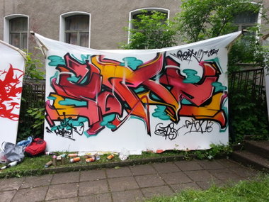 Graffiti in Jena - Photo by royalsare - sare