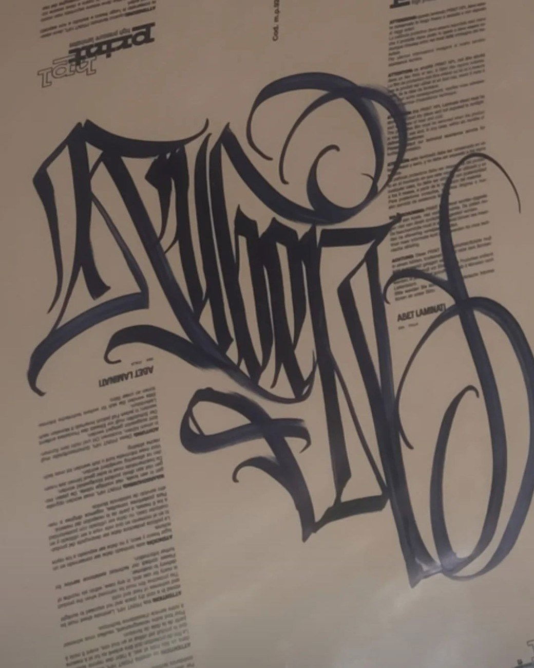 Graffiti Sketch - Photo by ruben - ruben