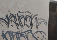 Graffiti Sketch - Photo by ruben - ruben