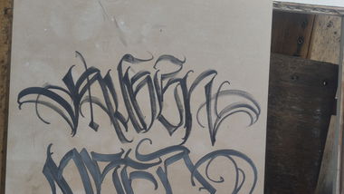 Graffiti Sketch - Photo by ruben - ruben