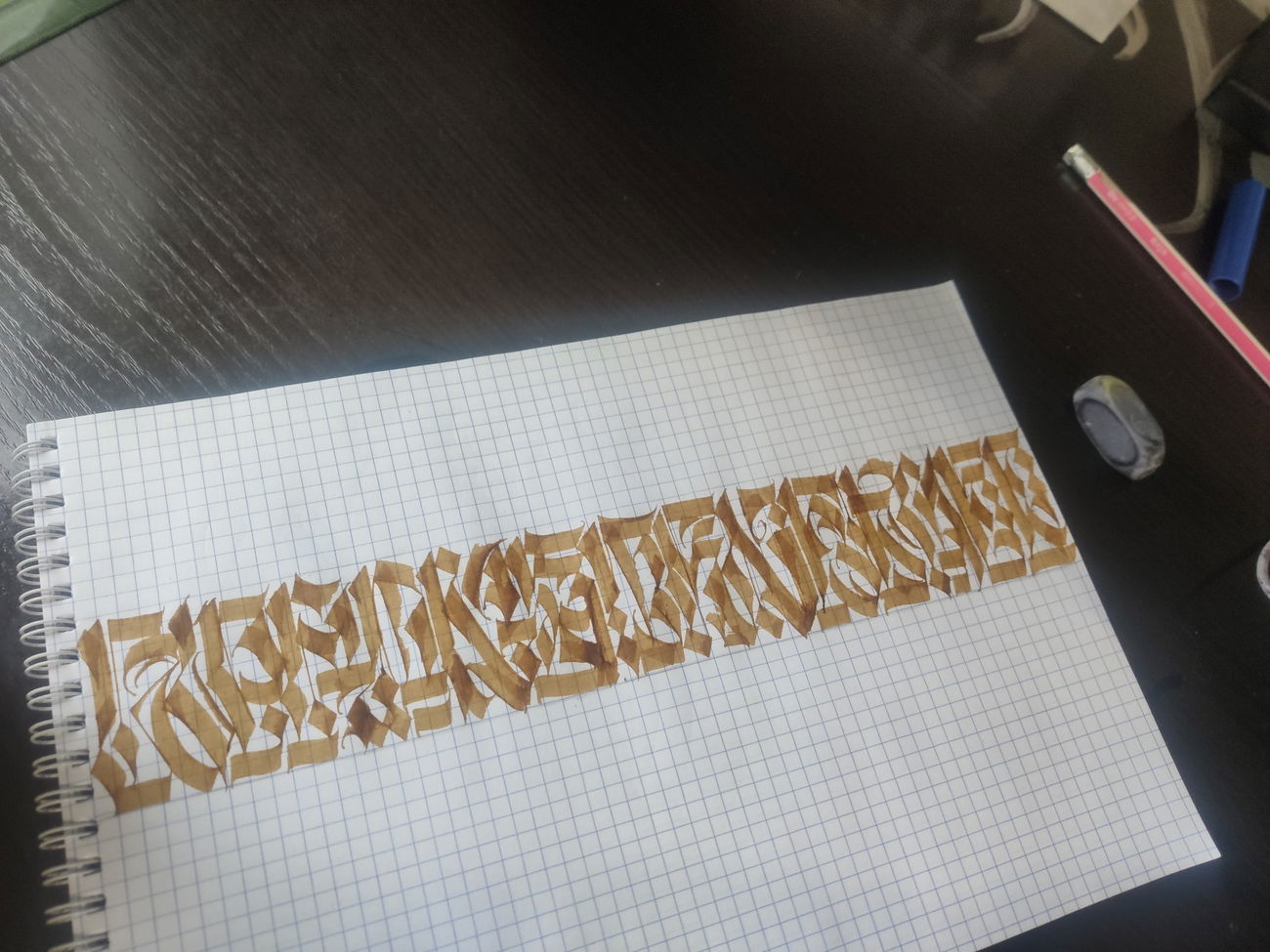 Graffiti Sketch - Photo by ruben - ruben