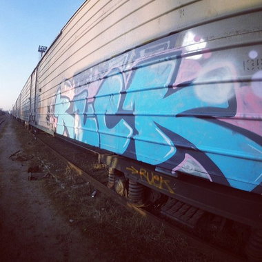 Graffiti Train - Photo by ruek_one