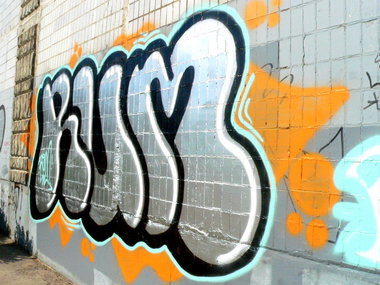 Graffiti Bombing - Photo by rumi