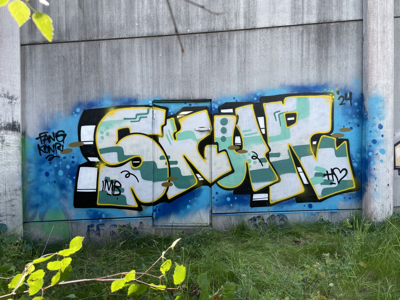 Graffiti Wall - Photo by rumsuno - skur, remscheid (2024)