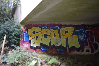 Graffiti Wall - Photo by rumsuno - scur, wuppertal (2024)