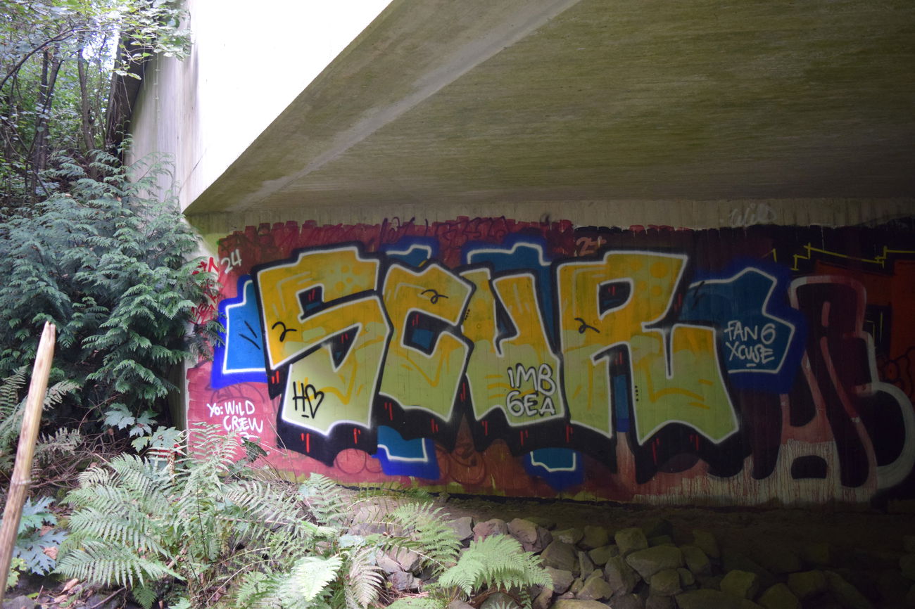 Graffiti Wall - Photo by rumsuno - scur, wuppertal (2024)