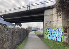 Graffiti Wall - Photo by rumsuno - skur, dips, solingen (2021)