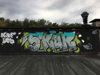 Graffiti Wall - Photo by rumsuno - skur, solingen (2019)