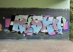 Graffiti Wall - Photo by rumsuno - rsku (2025)