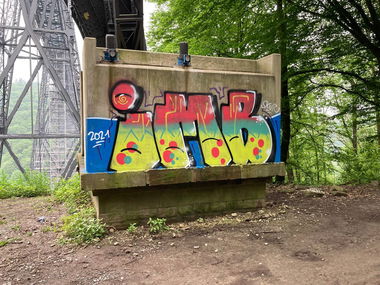 Graffiti Wall - Photo by rumsuno - imb, solingen (2021)