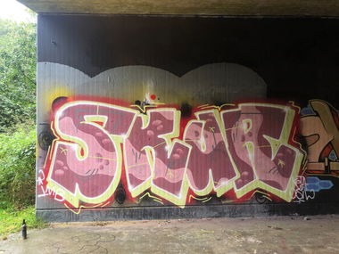 Graffiti Wall - Photo by rumsuno - skur, solingen (2021)