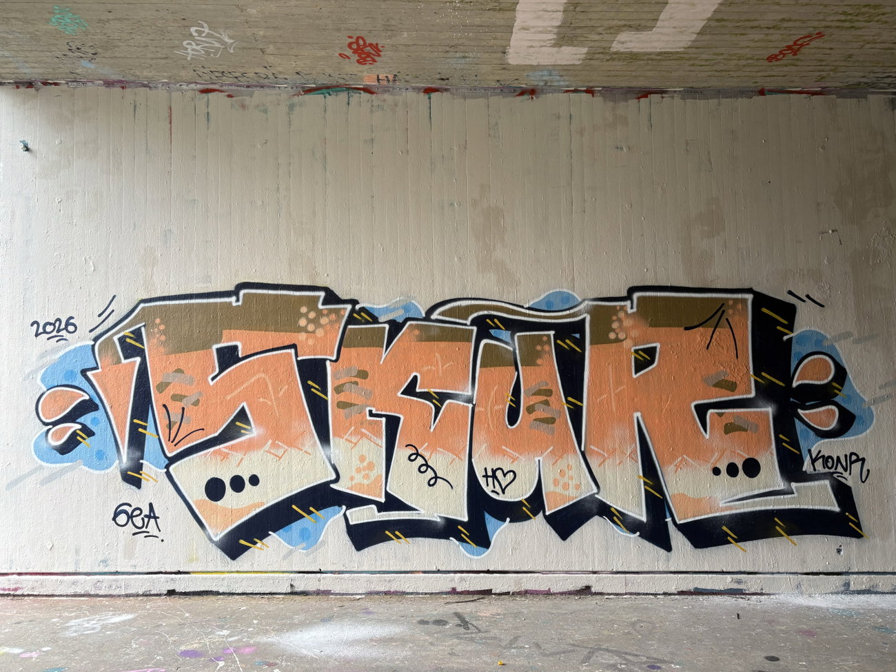 Graffiti Wall - Photo by rumsuno (2026)