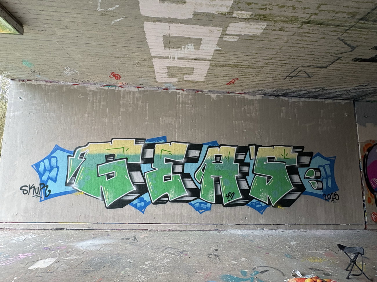 Graffiti Wall - Photo by rumsuno (2026)
