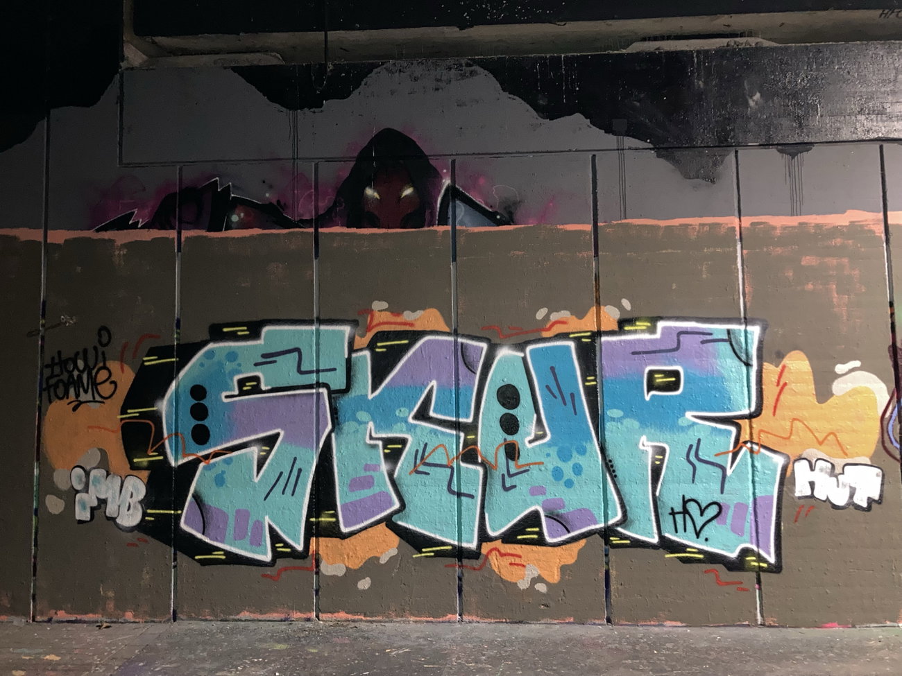 Graffiti Wall - Photo by rumsuno (2022)