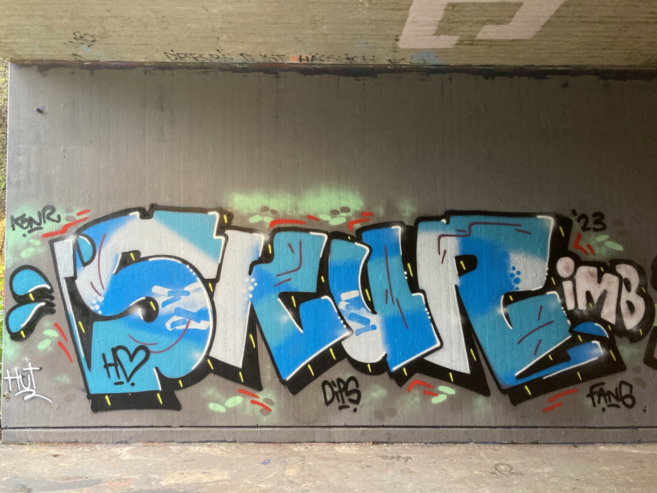 Graffiti Wall - Photo by rumsuno (2023)