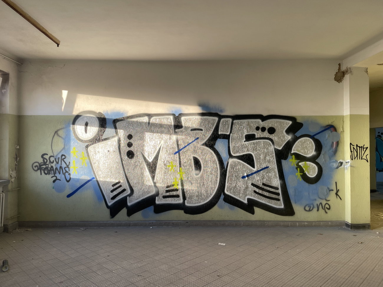 Graffiti Wall - Photo by rumsuno - imbwuppertal (2025)