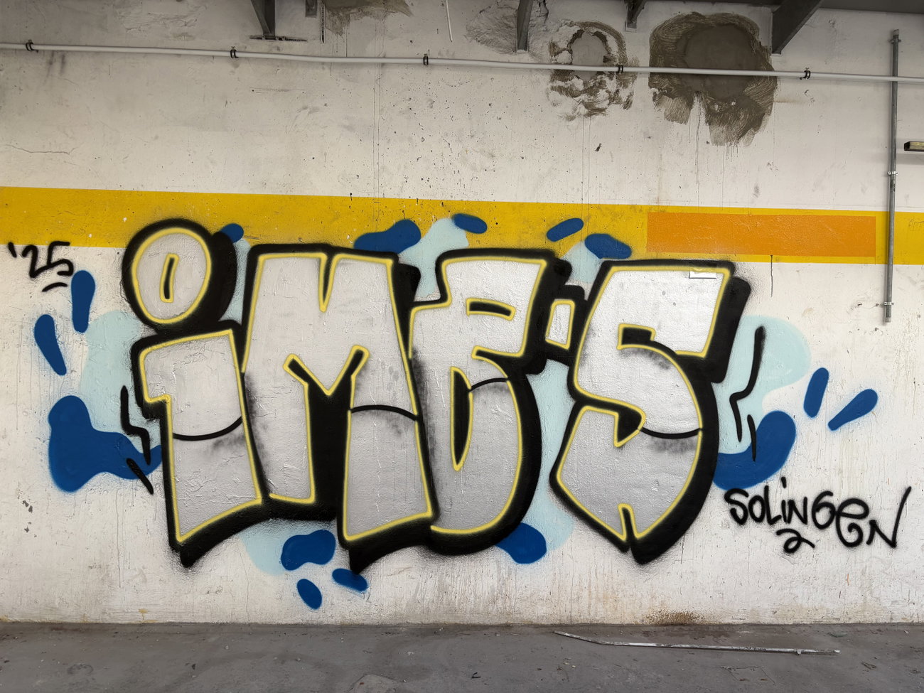 Graffiti Wall - Photo by rumsuno - imbaachen (2025)