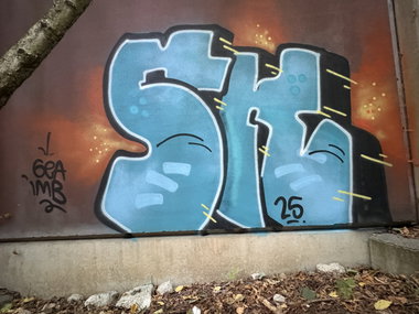 Graffiti Wall - Photo by rumsuno - skurwuppertal (2025)