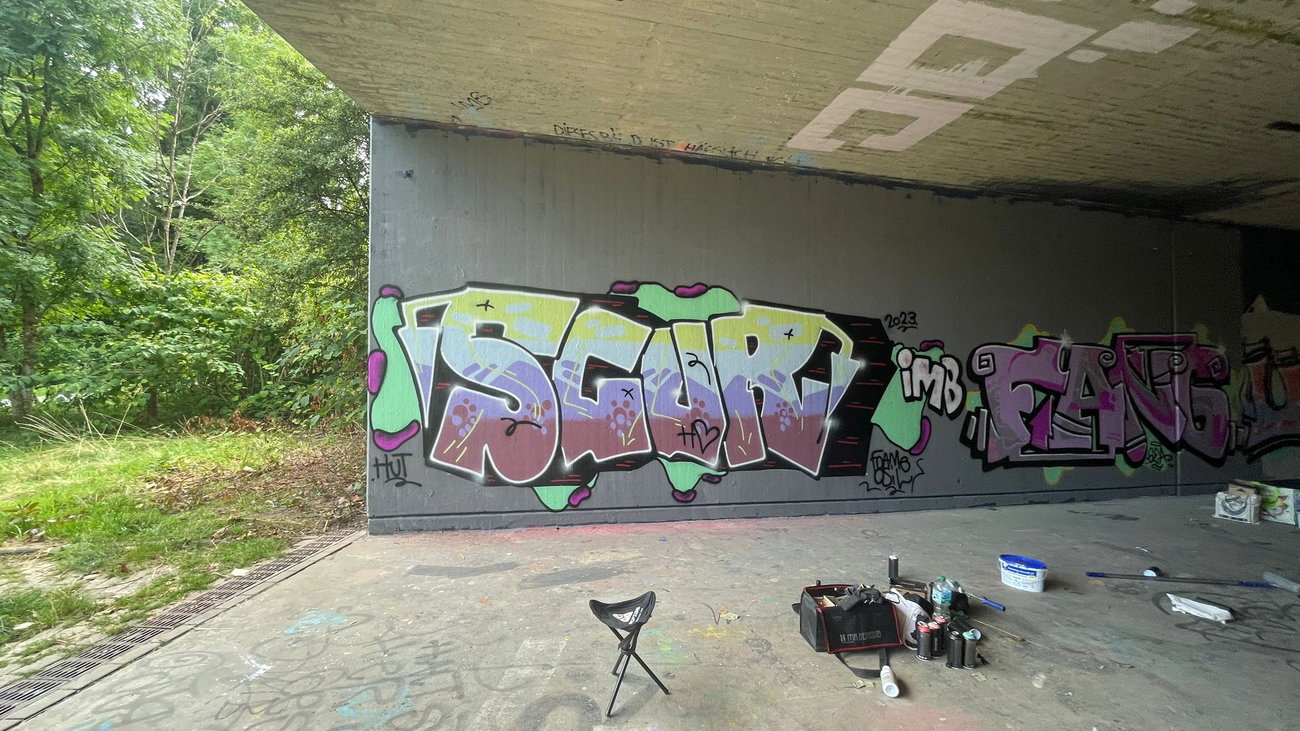 Graffiti Wall - Photo by rumsuno - scur (2023)