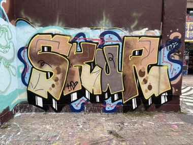 Graffiti Wall - Photo by rumsuno - skurwuppertal (2025)