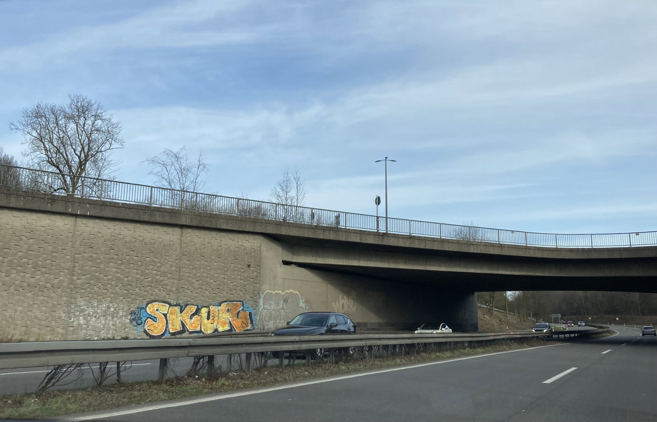 Graffiti Bombing - Photo by rumsuno - skurwuppertal (2022)