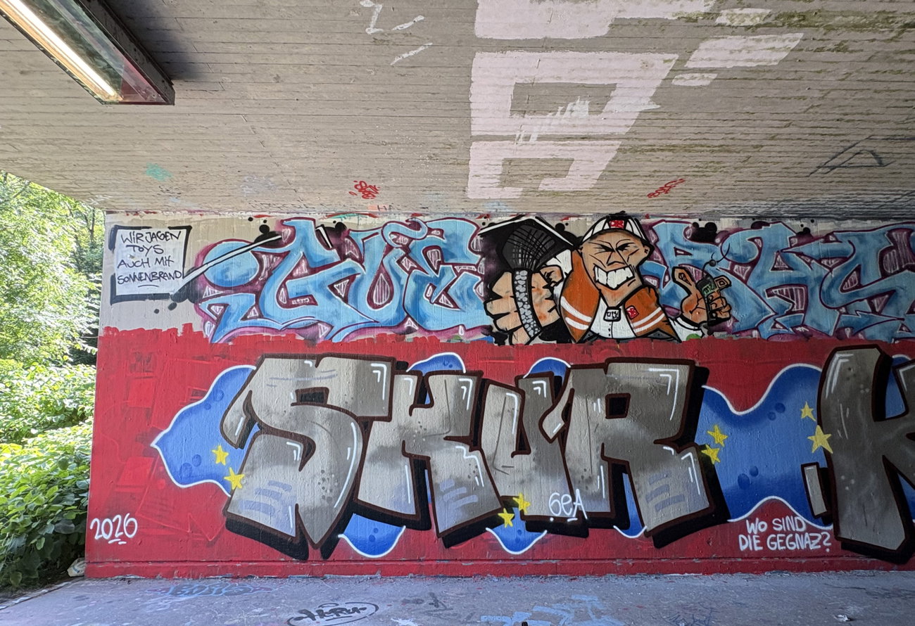 Graffiti Wall - Photo by rumsuno - skurgea (2026)