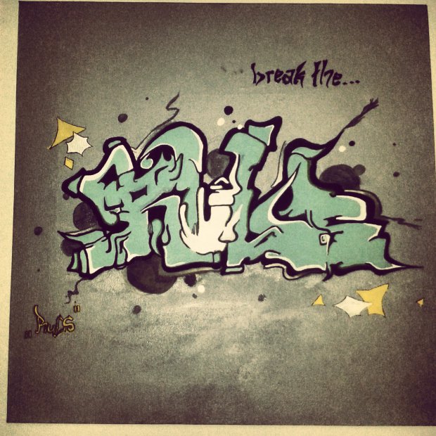 Graffiti Wall - Photo by runs (2013)