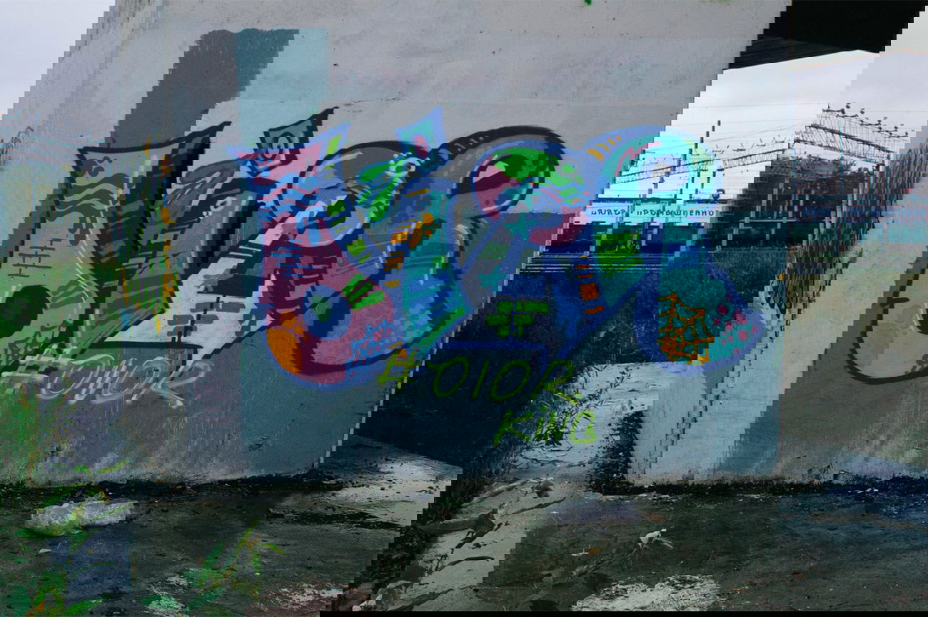 Graffiti Bombing - Photo by russianking - oldschool, russian, king (2013)