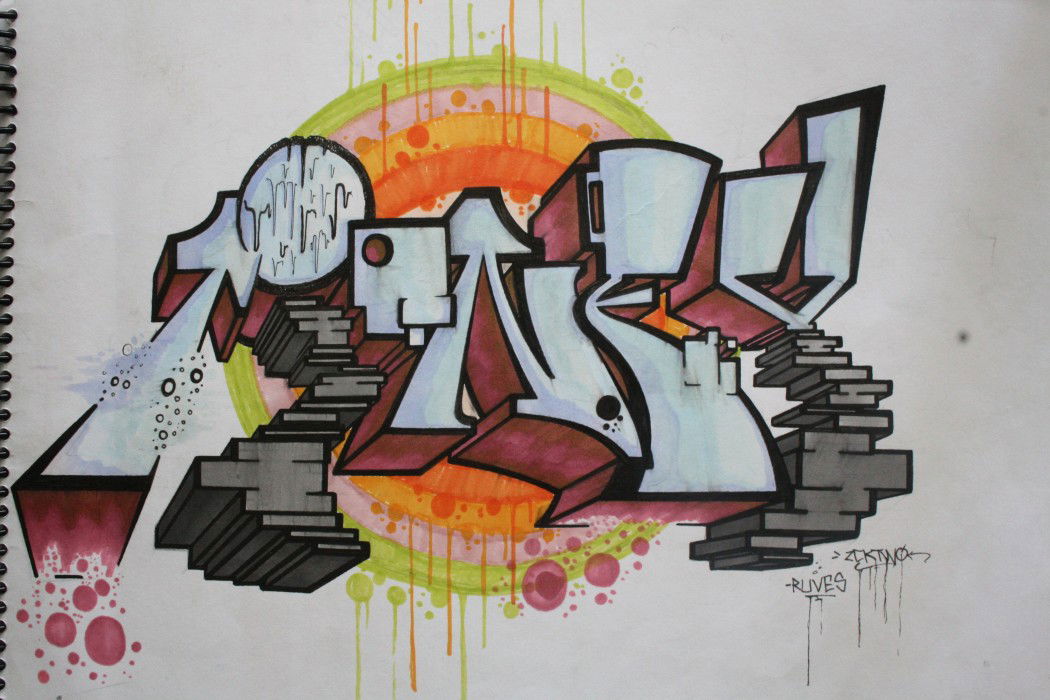 Graffiti Sketch - Photo by ruves