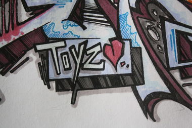 Graffiti Sketch - Photo by ruves