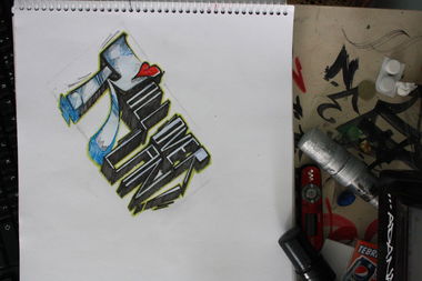Graffiti Sketch in Adana - Photo by ruves
