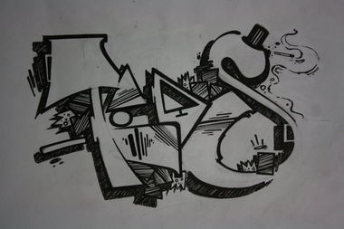 Graffiti Sketch - Photo by ruves