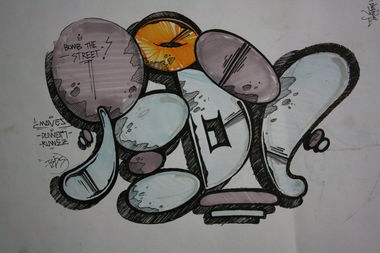 Graffiti Sketch - Photo by ruves