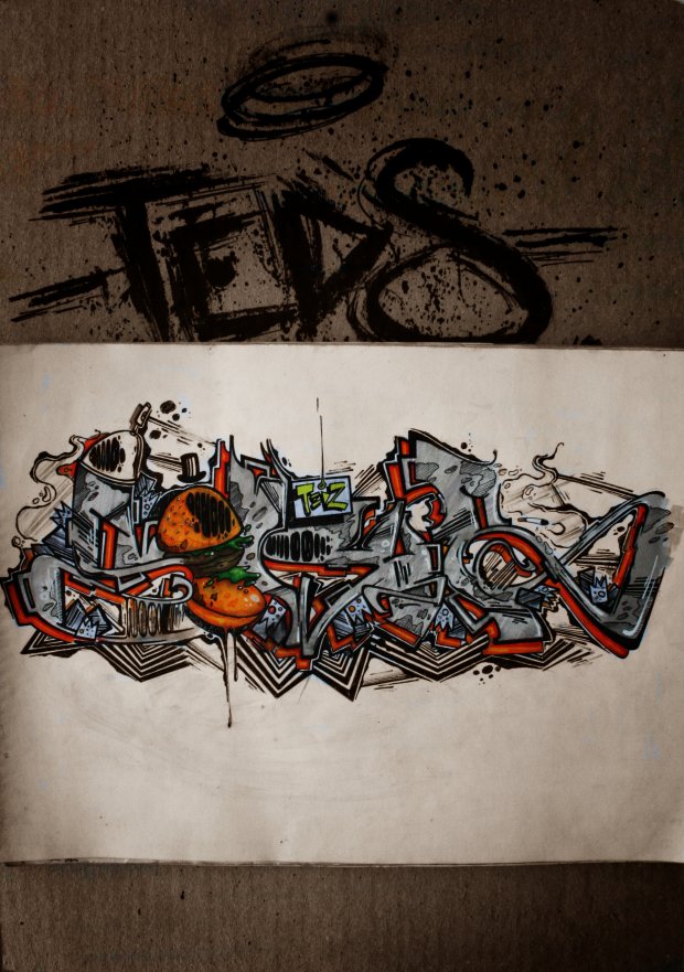 Graffiti Sketch - Photo by ruves