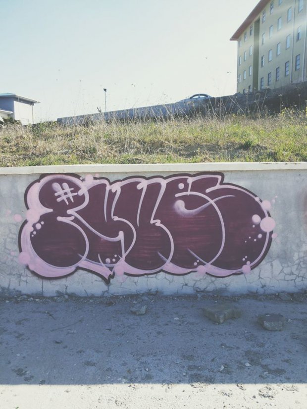 Graffiti Bombing - Photo by ruves