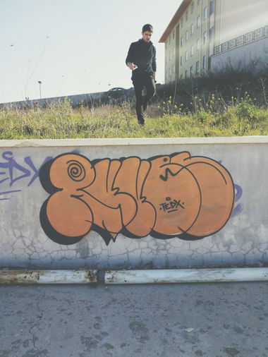 Graffiti Bombing - Photo by ruves