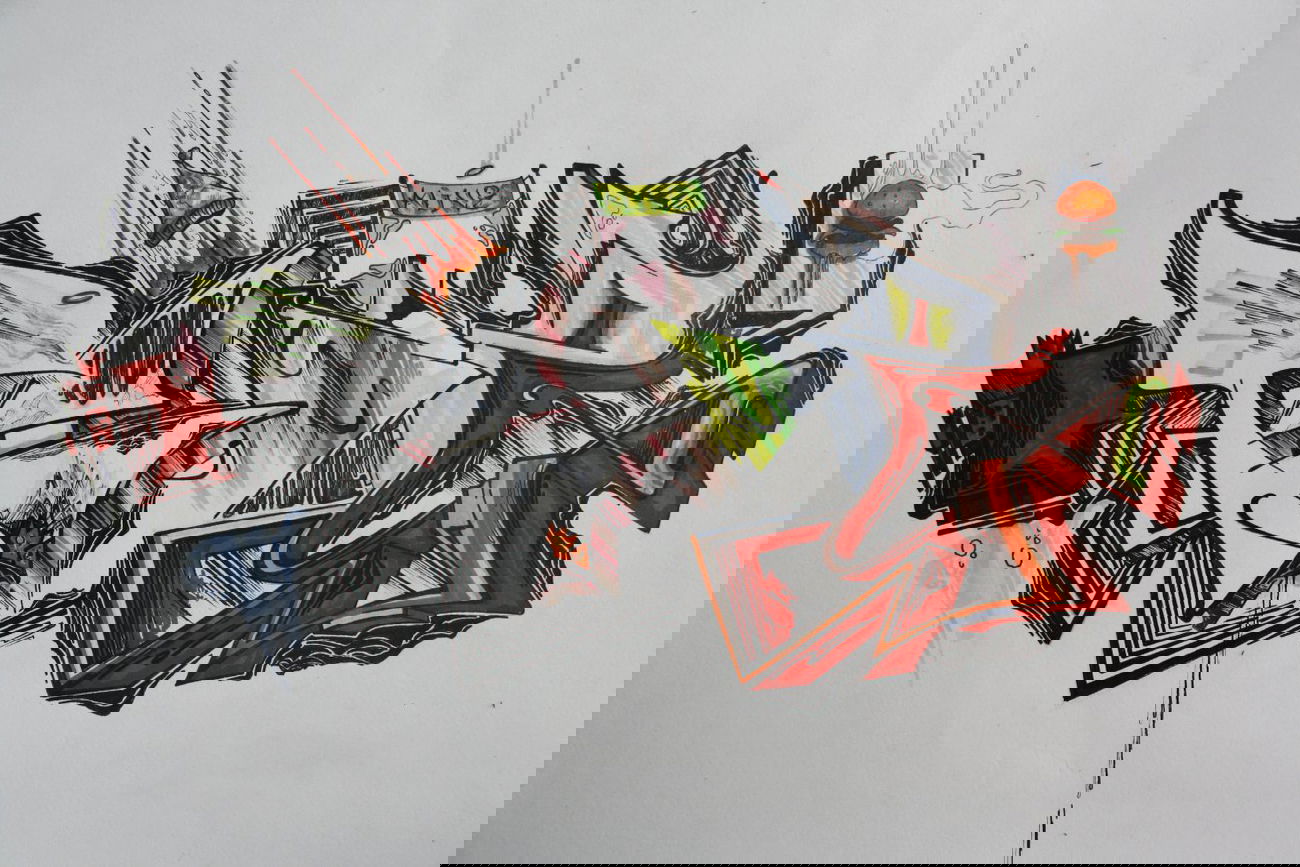 Graffiti Sketch - Photo by ruves