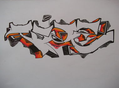 Graffiti Sketch - Photo by ruves (2014)