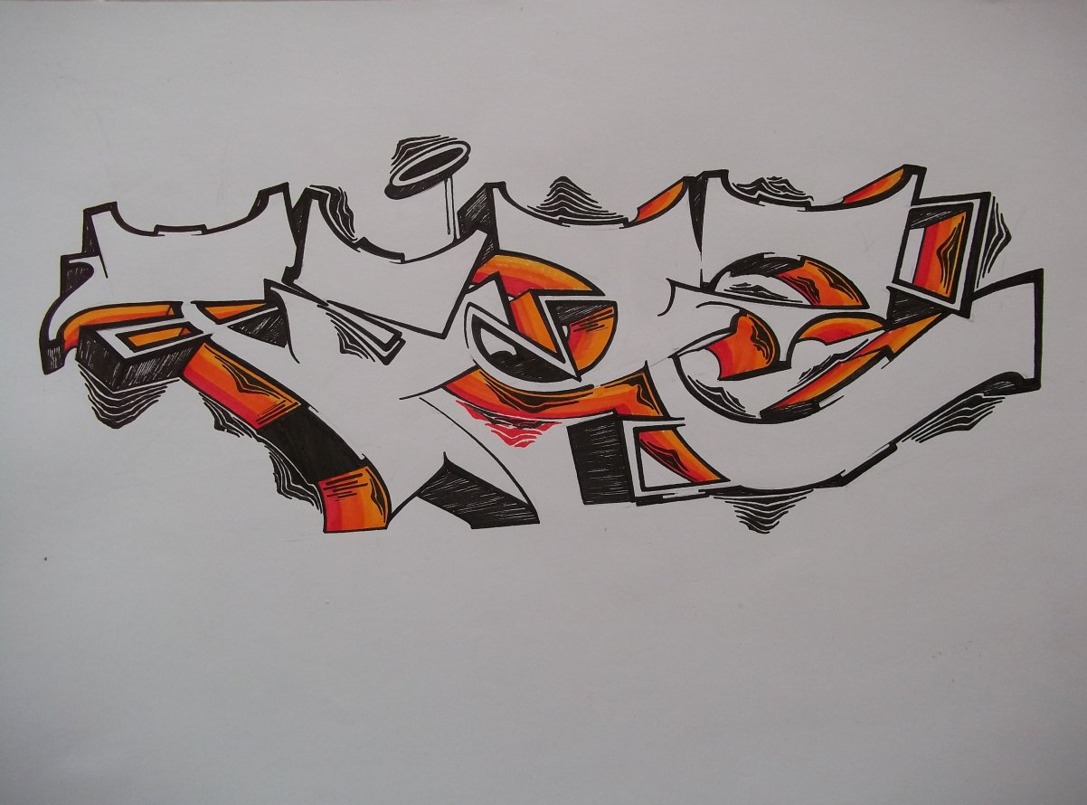 Graffiti Sketch - Photo by ruves (2014)